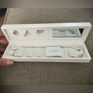 Pierre Cardin Fashion Bijoux chain and 3 pendant necklace set, new in box.